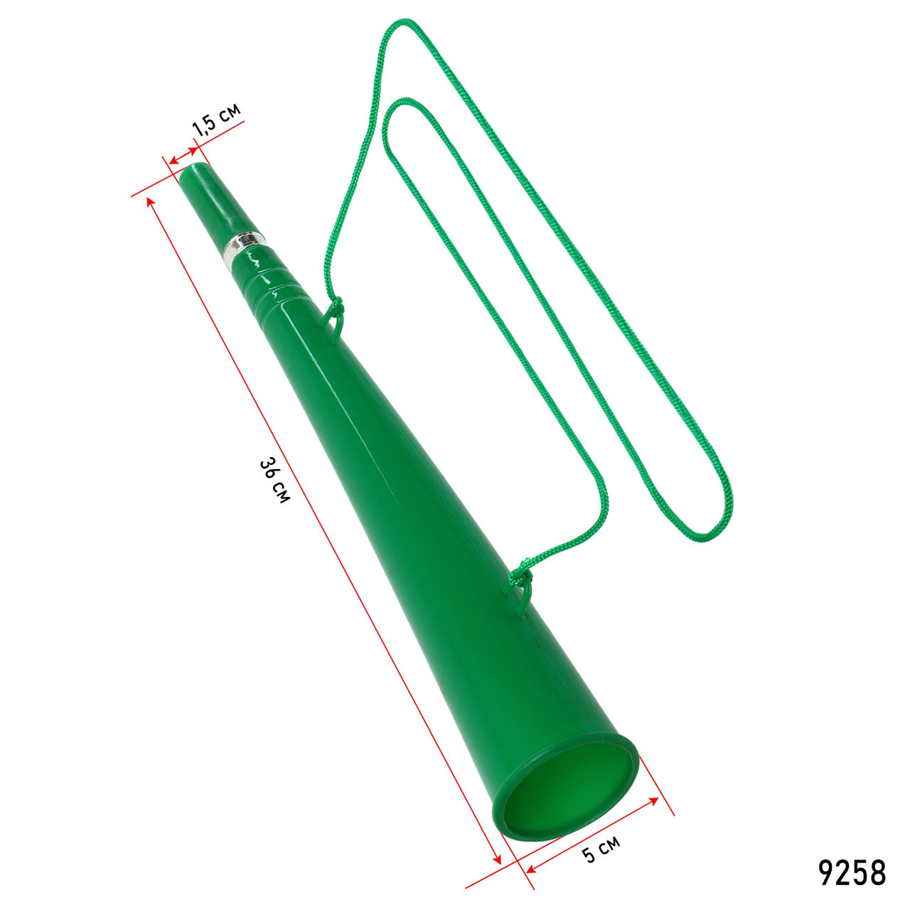 Trompeta / vuvuzela 36x5.5 cm FB-9258 (1695)