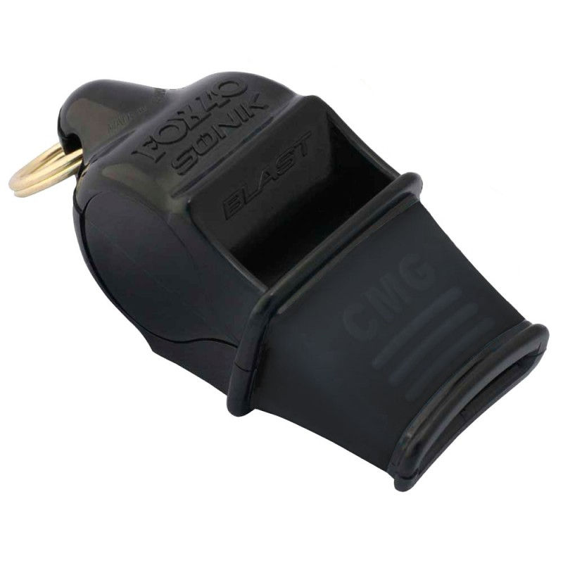 Fluier cu fir (120 dB) Fox40 Sonik Blast CMG Black 9203-0008 (10013)