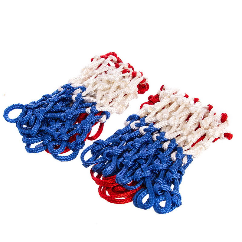 Plasa baschet (2 buc.) 45x40 cm PS-2603P white-red-blue (8979)