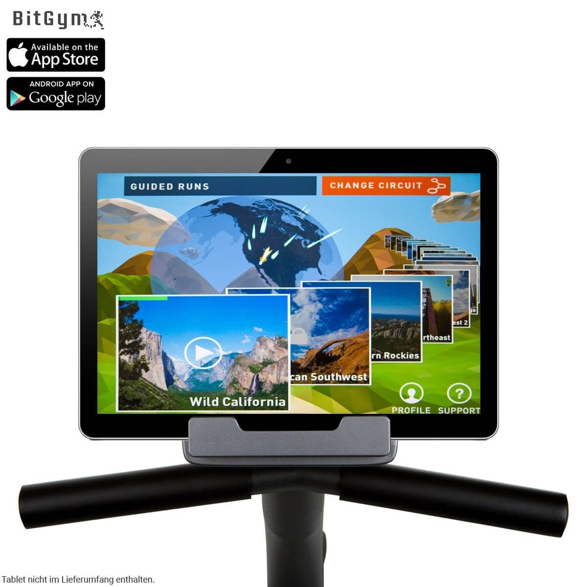 Bicicleta orizontala 4854 Hammer Clever Fold RC5 (4237)