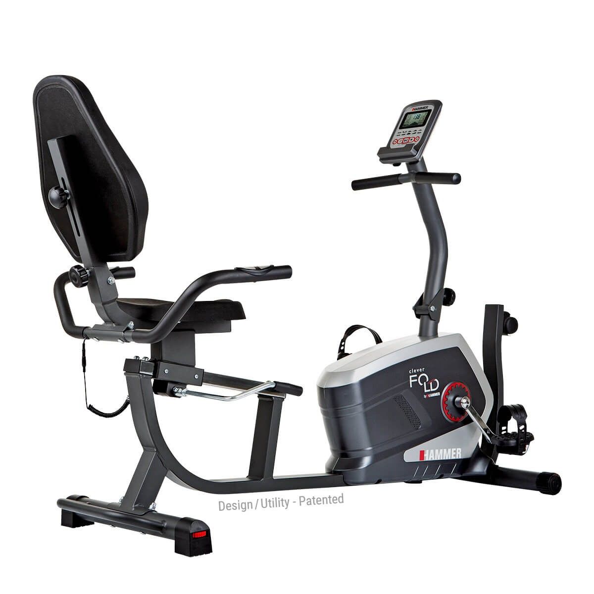 Bicicleta orizontala 4854 Hammer Clever Fold RC5 (4237)