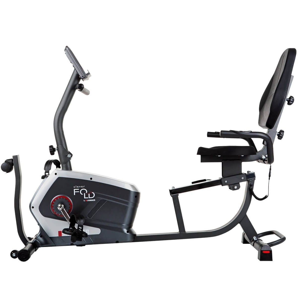 Bicicleta orizontala 4854 Hammer Clever Fold RC5 (4237)