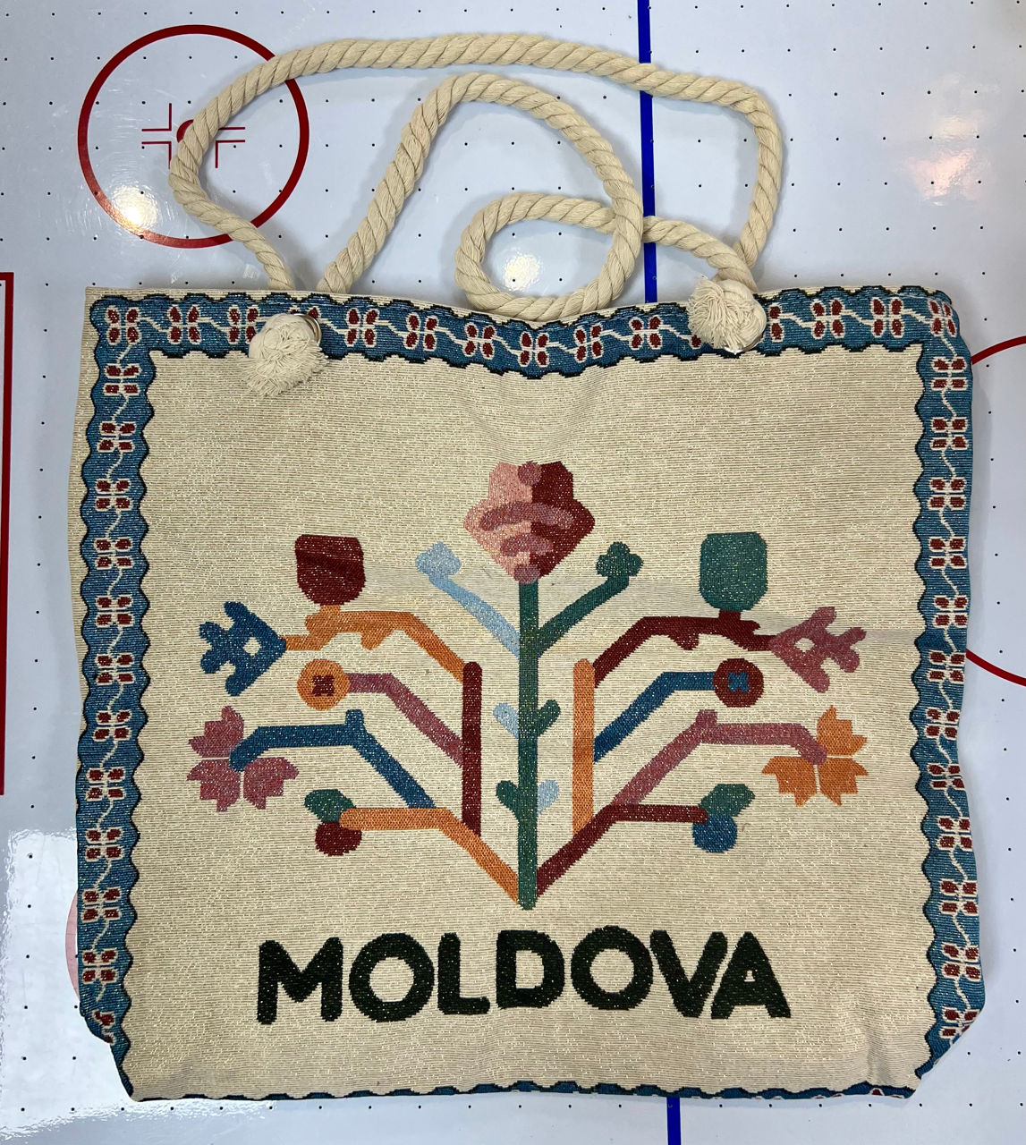 Geanta suvenir "Moldova", mare 2410-229 (10257)