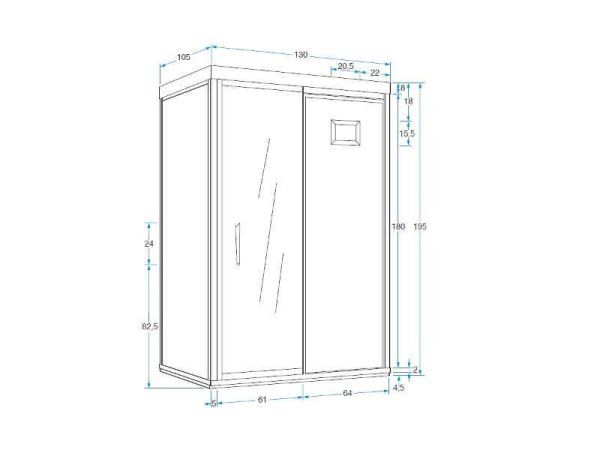 Sauna cu infrarosu "Lily 2" 3EXX0509