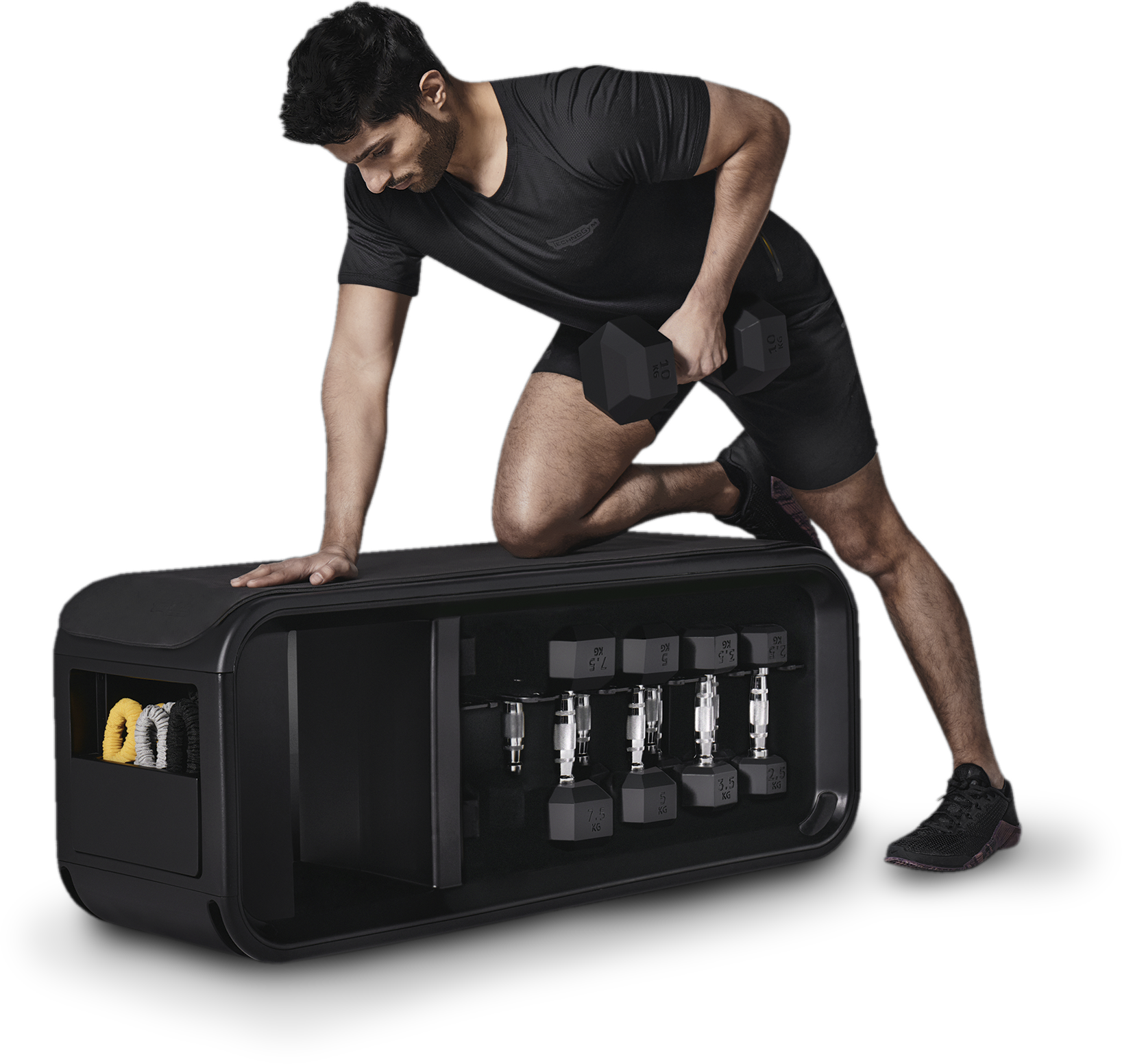 Banca multifunctionala 38x113x44 cm Technogym Bench (4776)