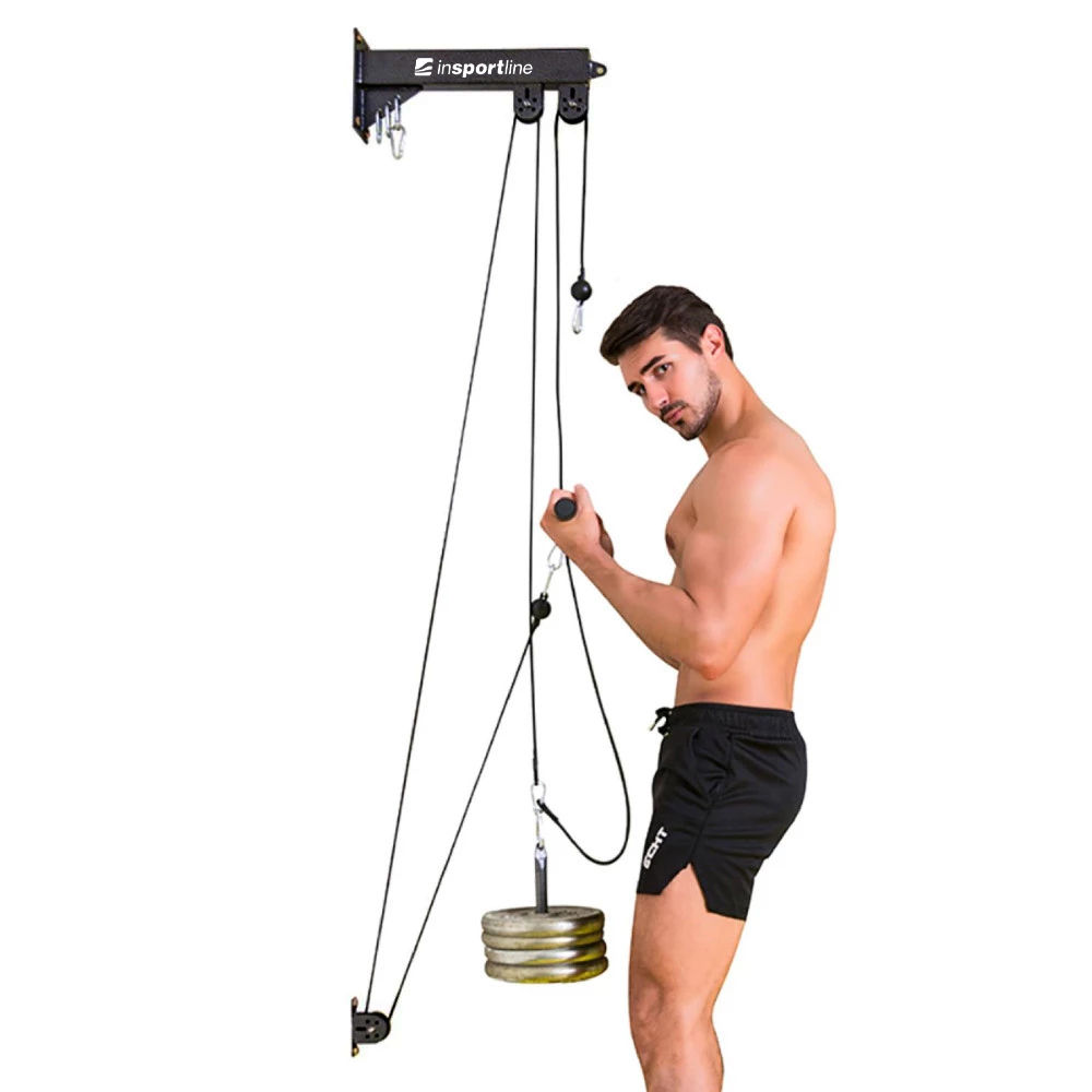 Sistem de scripeti pt cabluri de suspensie (max. 160 kg) inSPORTline Puley 500 22980 (6434)