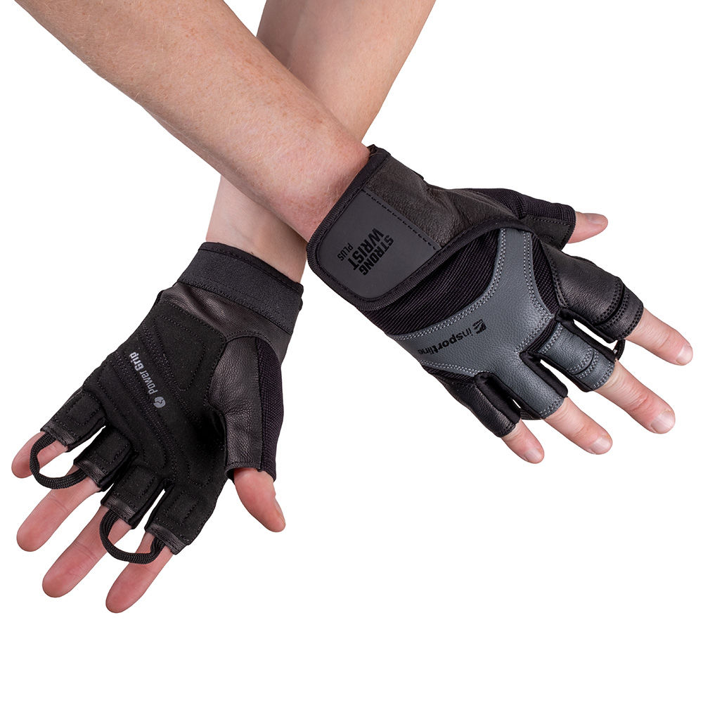 Manusi fitness L inSPORTline StrongWrist Plus 25617 (10668)