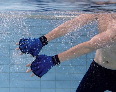 Manusi pentru aquaaerobica (degete deschise) S Beco 9634 (677)