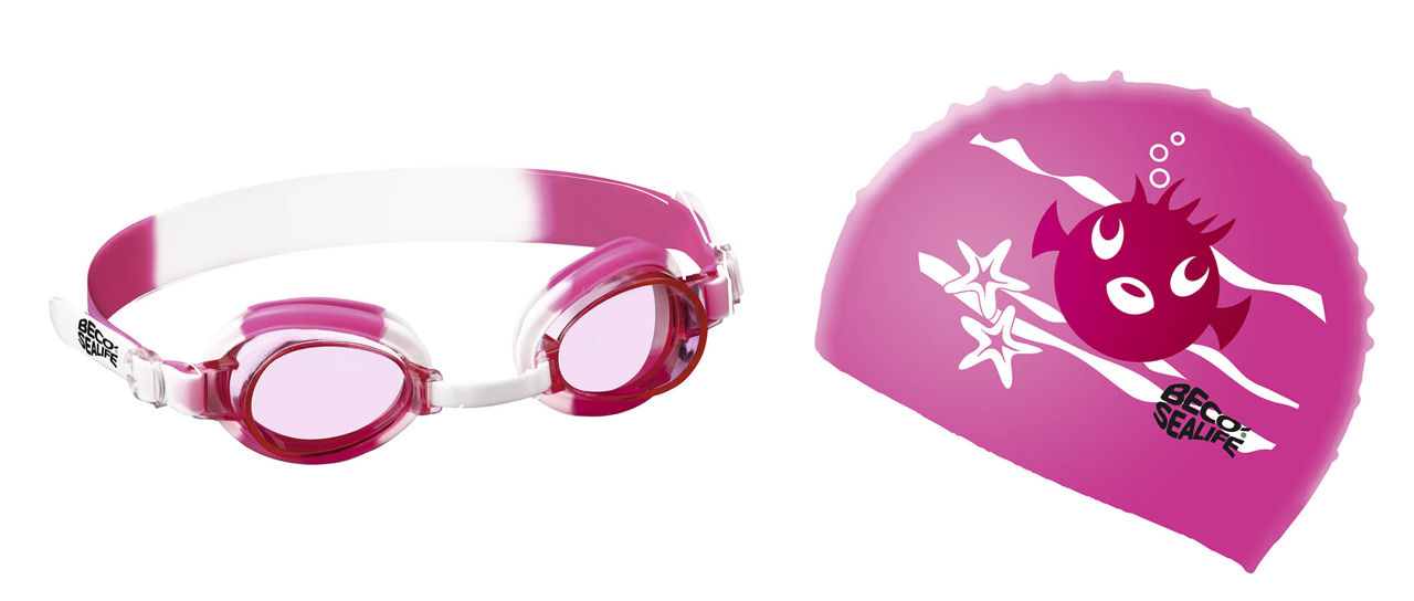 Set inot pt copii (ochelari + casca) Beco Sealife 96059 (7174)