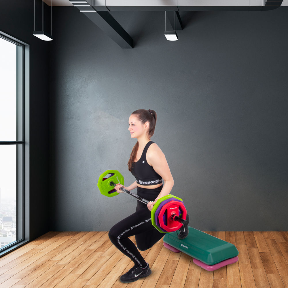Body Pump set (bara + discuri) 20 kg inSPORTline 21699 (6557)