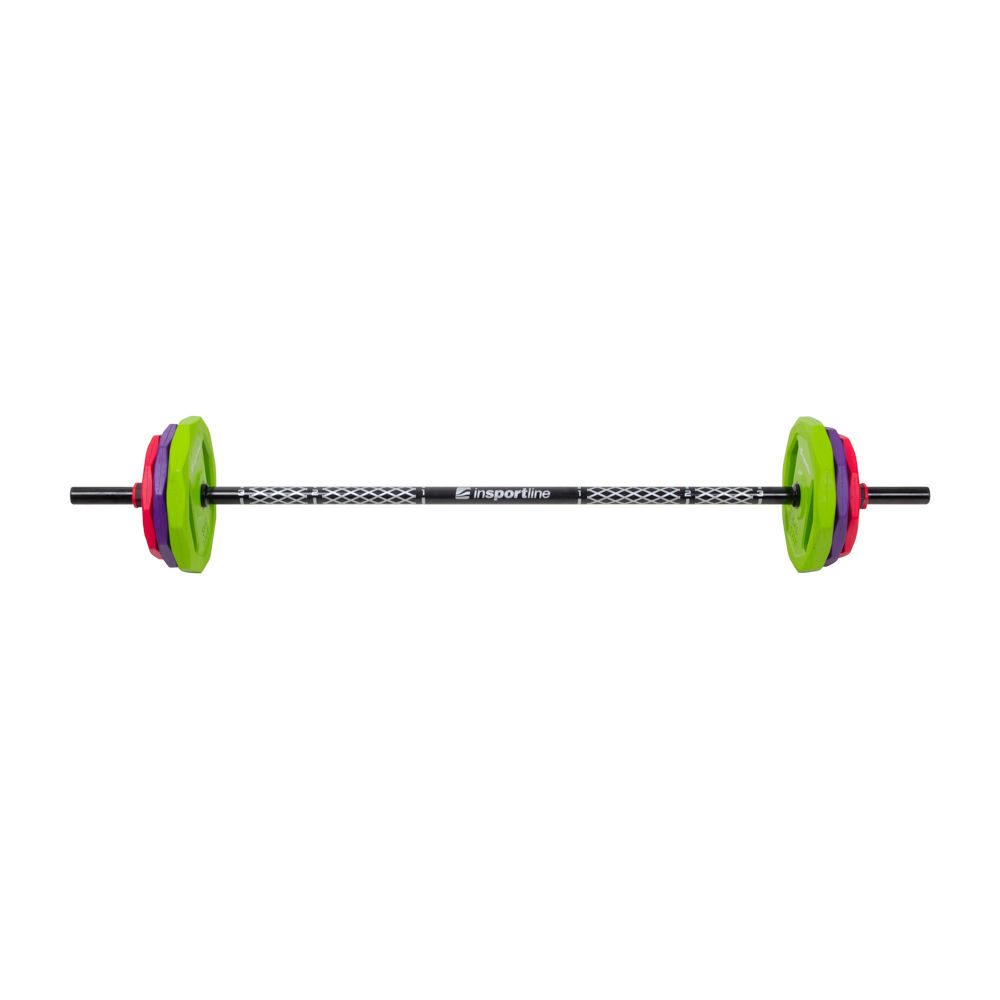 Body Pump set (bara + discuri) 20 kg inSPORTline 21699 (6557)