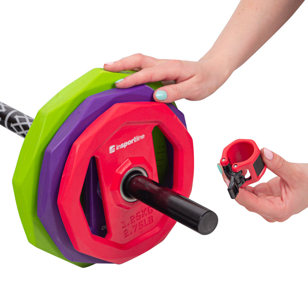 Body Pump set (bara + discuri) 20 kg inSPORTline 21699 (6557)