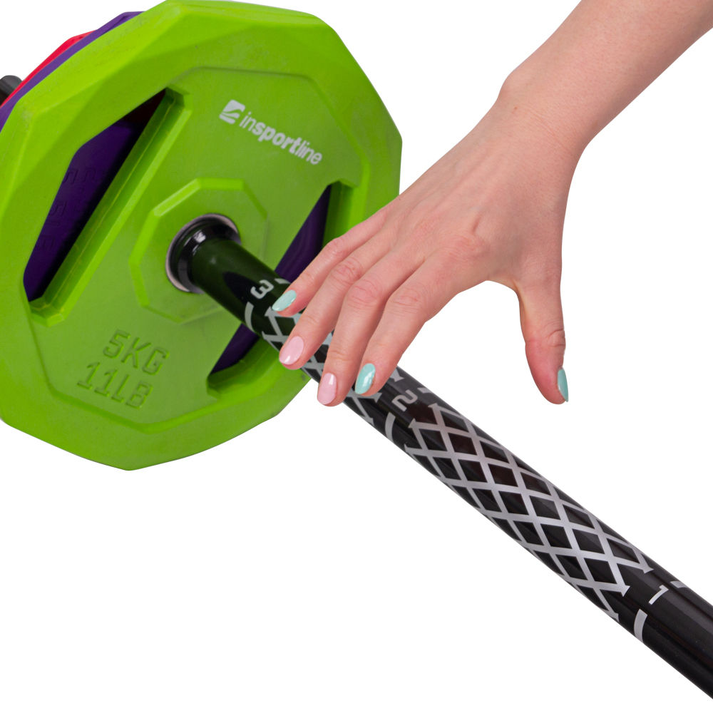 Body Pump set (bara + discuri) 20 kg inSPORTline 21699 (6557)