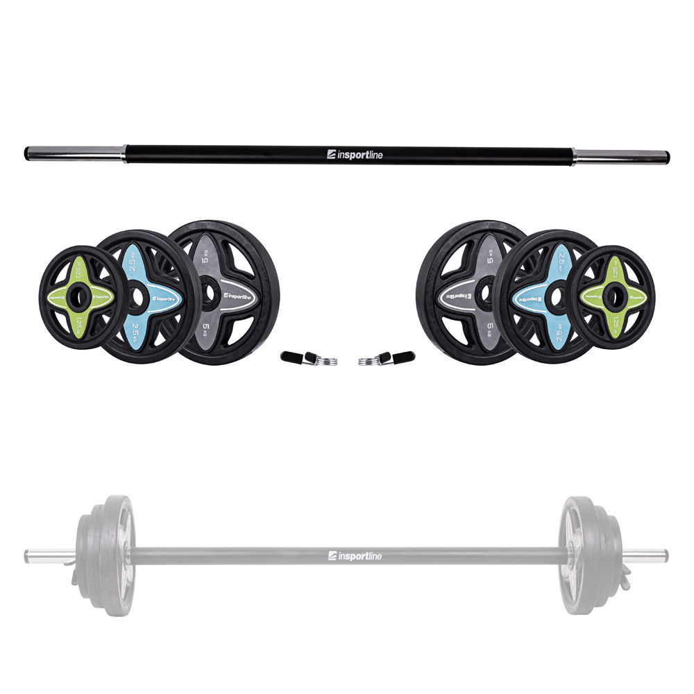 Body Pump set (bara + discuri) inSPORTline Pumpstar 18038 (2222)