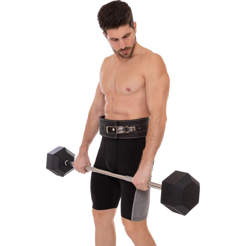Briu atletic din piele cu carabina XL ZB-5785 (11070)