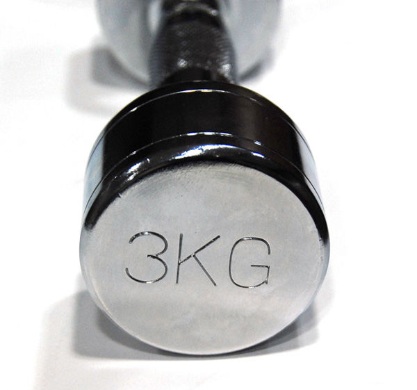 Gantera cromata 3 kg inSPORTline 2139 (5741)