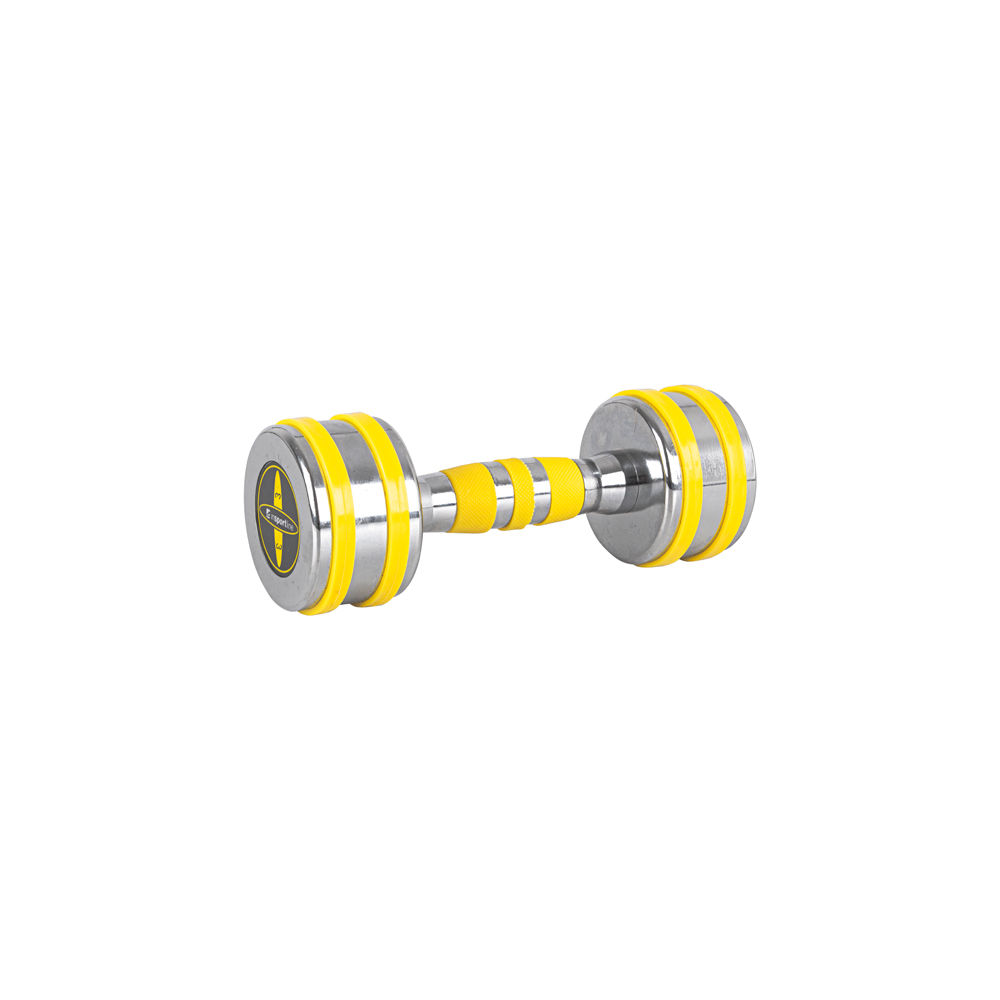 Gantera cromata 3 kg inSPORTline Yellsteel 20833 (3446)