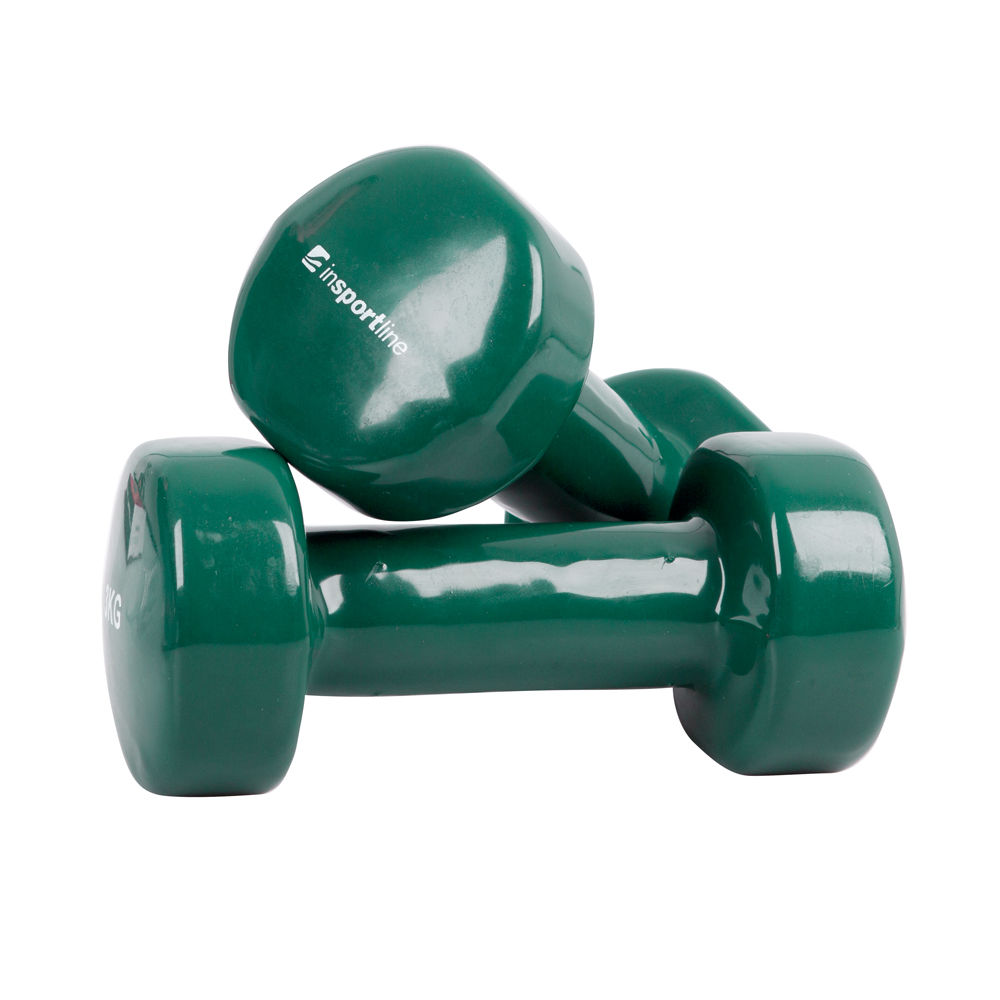 Gantera vinil (1 buc.) 3 kg inSPORTline 1241 (1470)