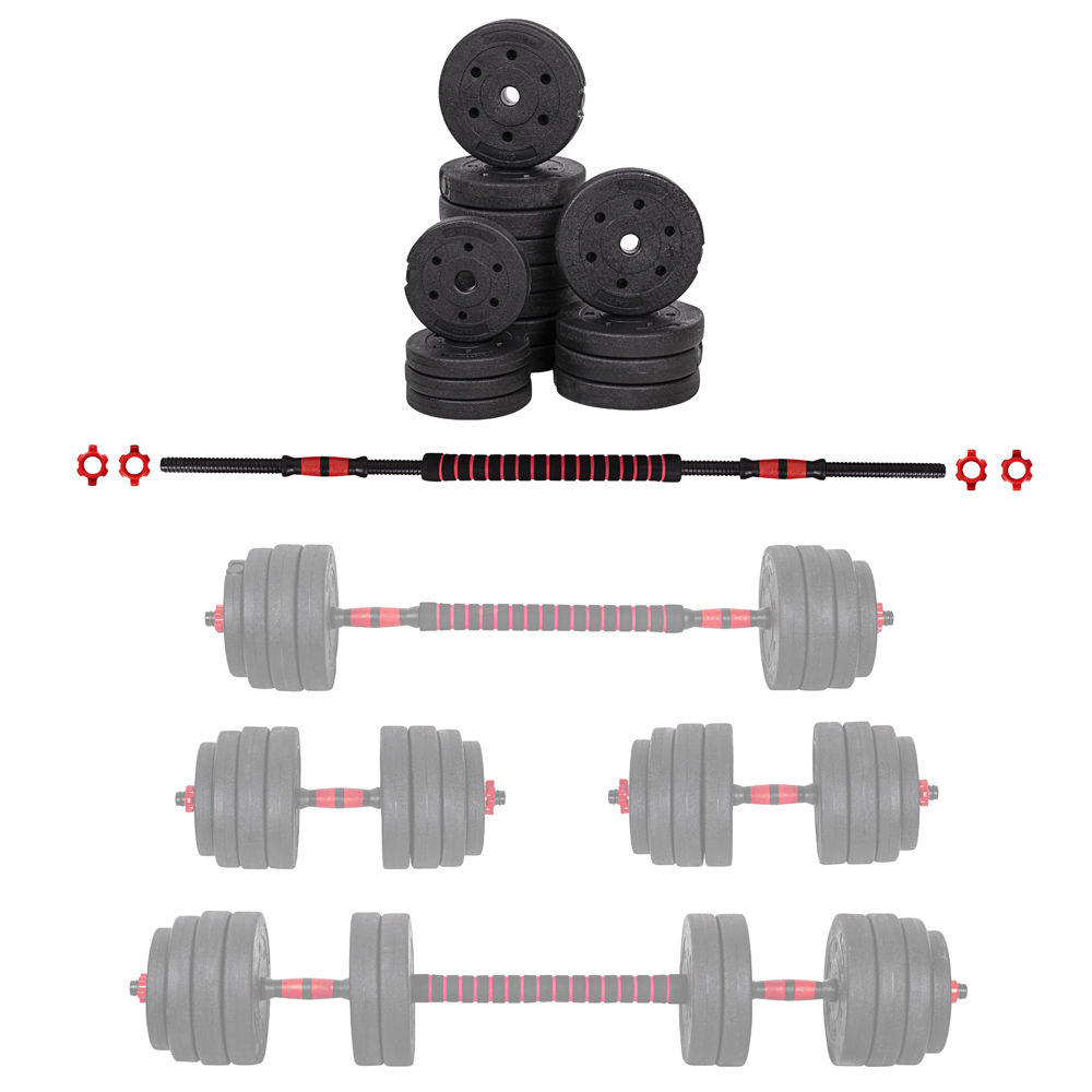 Set gantere si bare 40 kg inSPORTline Cember 22066 (4565)