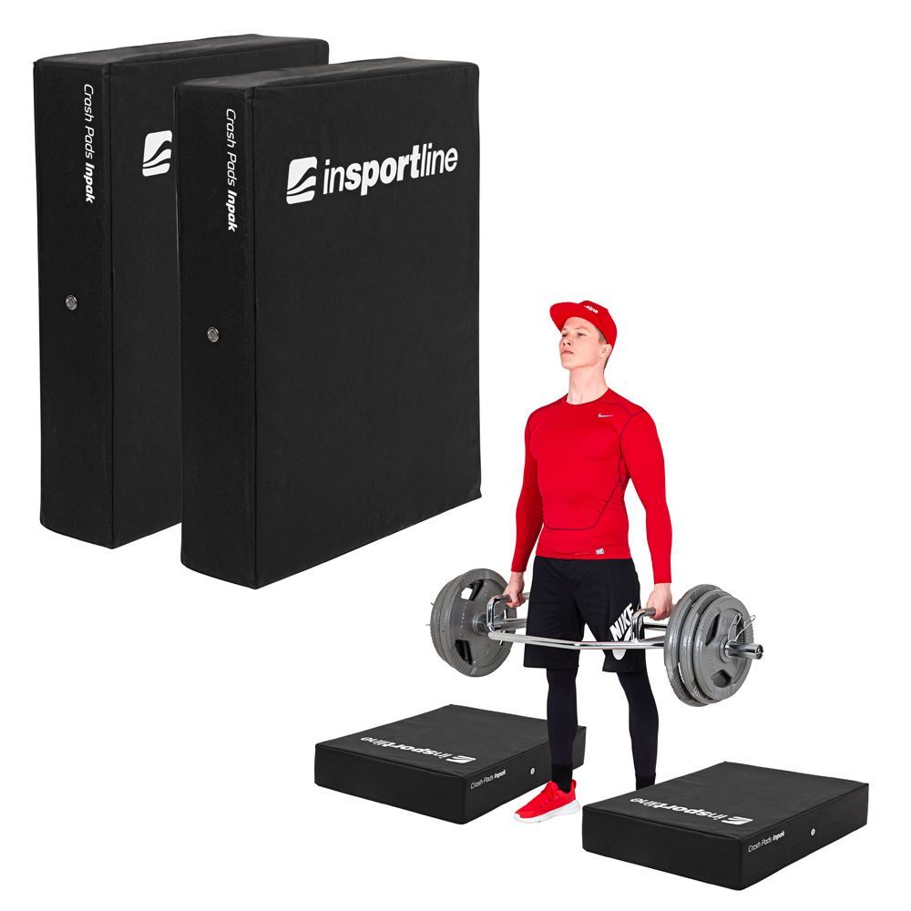Set tampoane atenuare bara de greutati (2 buc.) inSPORTline Inpak 21702 (11037)