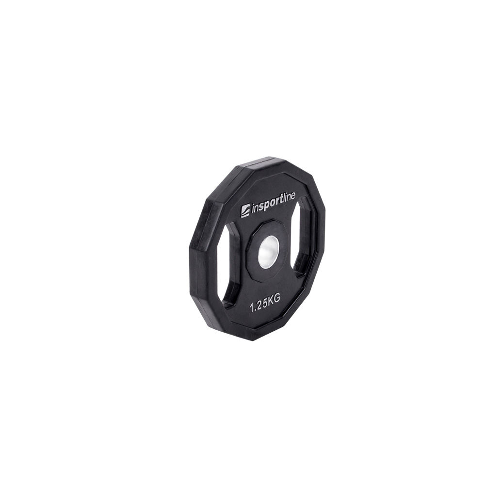 Disc din metal caucatata cu manere 1.25 kg, d=50 mm inSPORTline Ruberton 15895 (3575)
