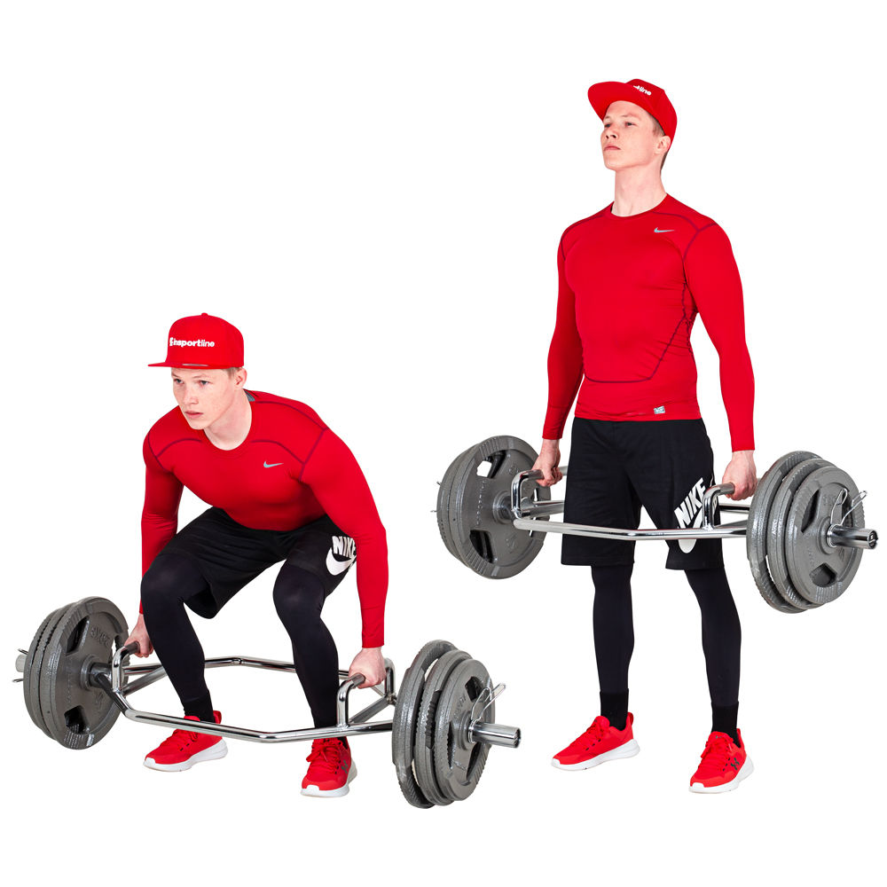 Bara olimpica l=140 cm, d=50 mm inSPORTline Dedlif 21714 (9895)