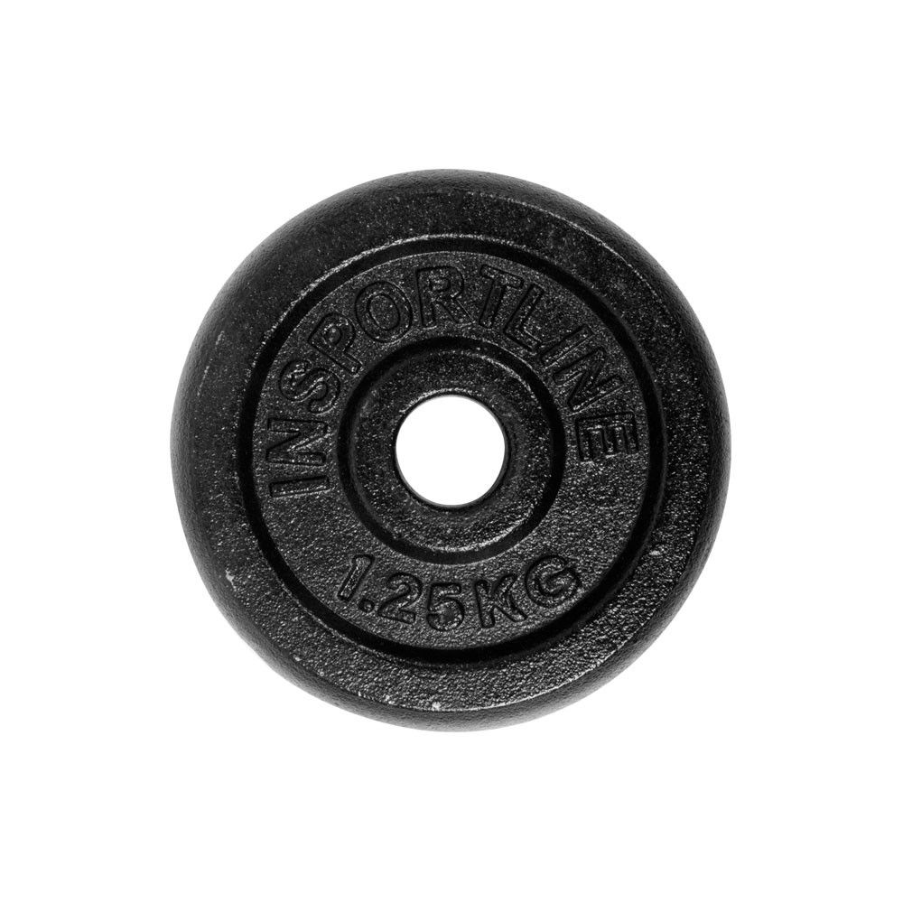 Disc metal 1.25 kg, d=30 mm inSPORTline Castblack 921 (1459)