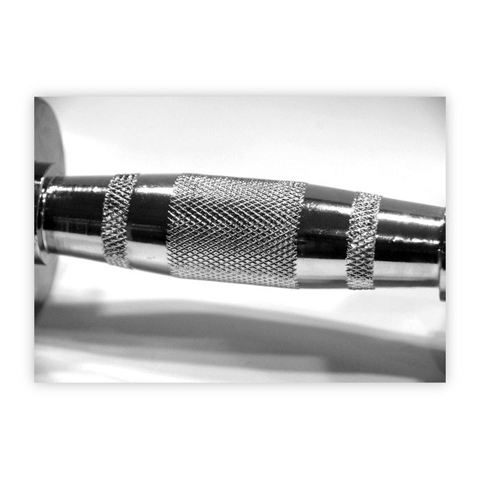 Set gantere cu 2 suporturi (12 pereche de la 1 pana la 14 kg) inSPORTline Crossteel IN2137-SADA