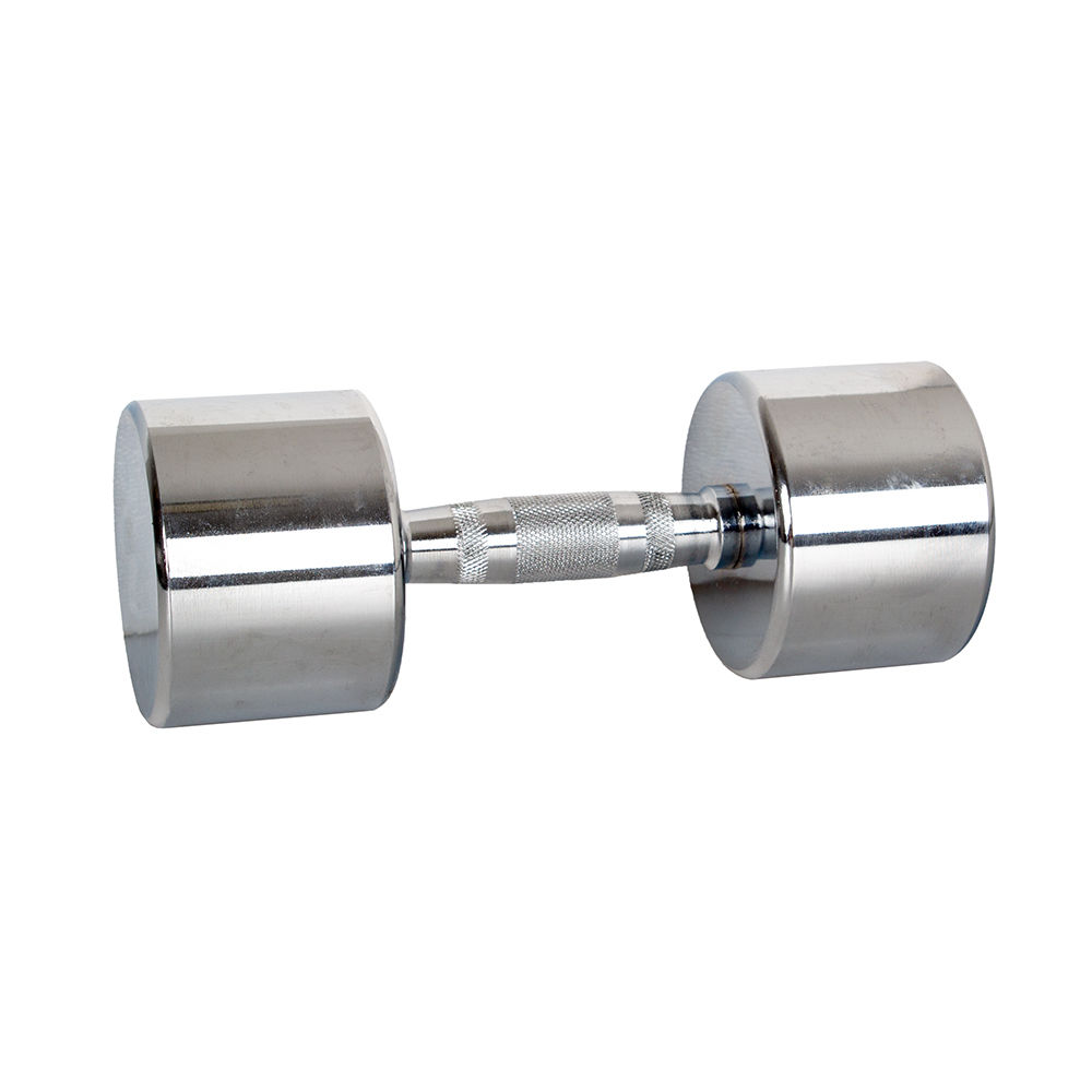 Set gantere cu 2 suporturi (12 pereche de la 1 pana la 14 kg) inSPORTline Crossteel IN2137-SADA