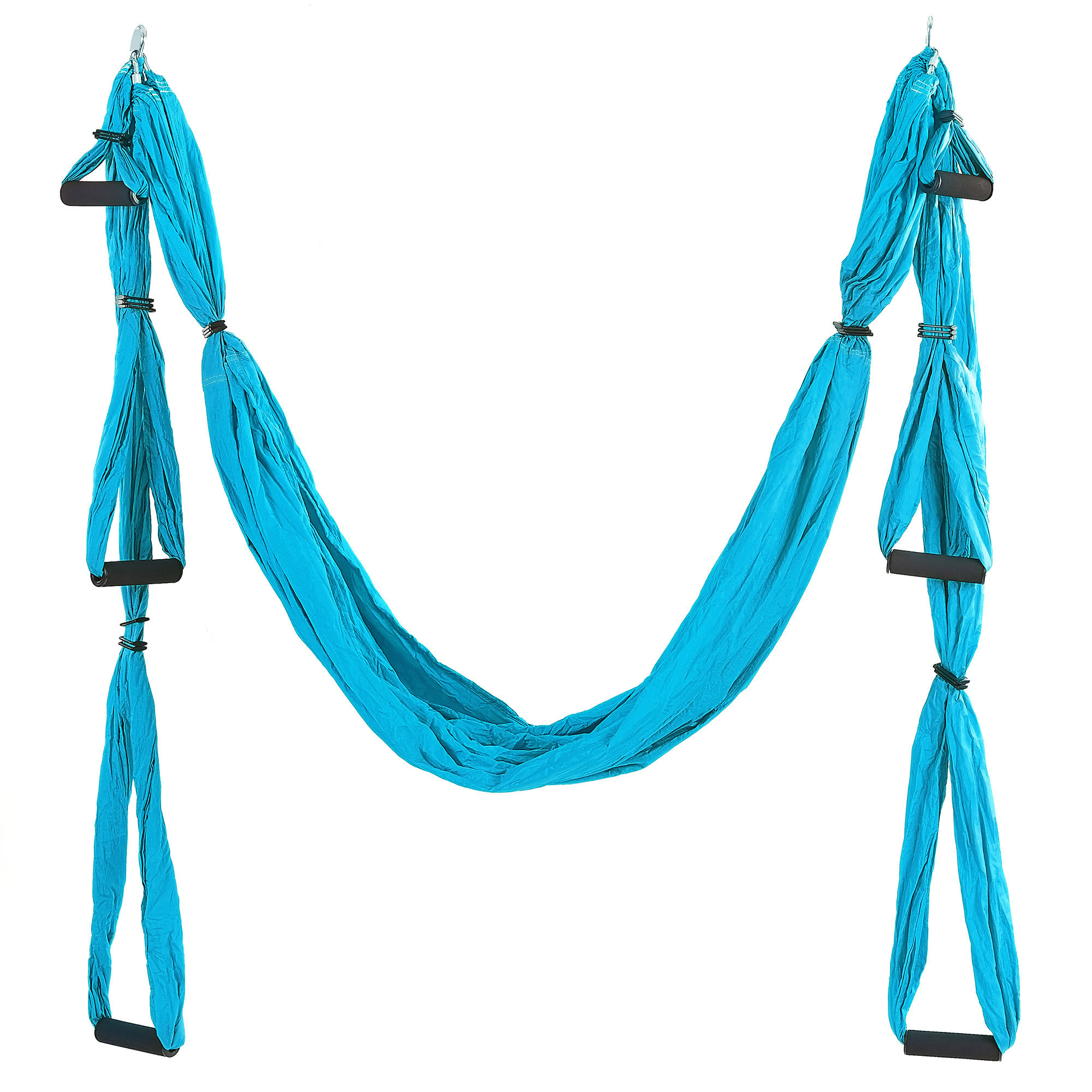 Hamac yoga cu manere 220x150 cm, nylon FI-5323 (5115)