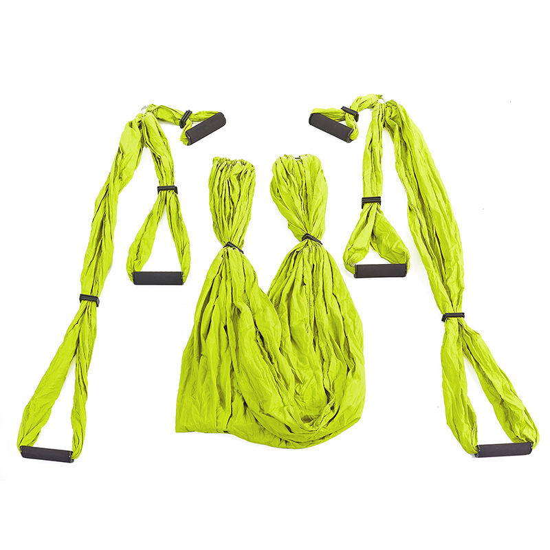 Hamac yoga cu manere 220x150 cm, nylon FI-5323 (5115)