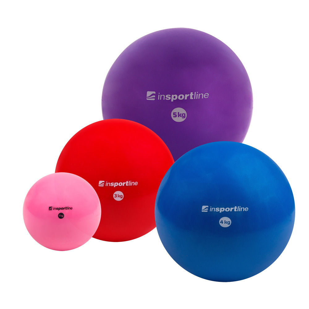 Minge yoga 1 kg, d=9 cm inSPORTline Yoga Ball 3488 (8918)