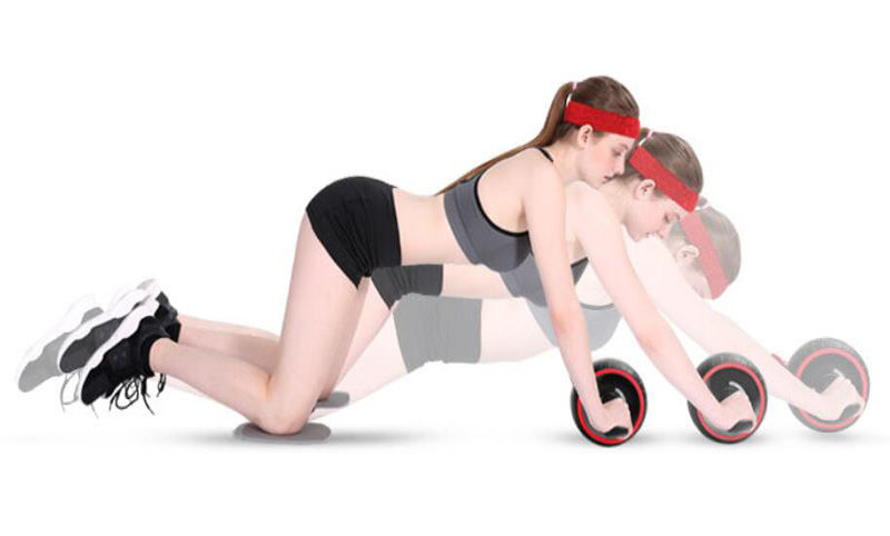 Roata fitness abdomen 35x18x19 cm 124-45 (2612)
