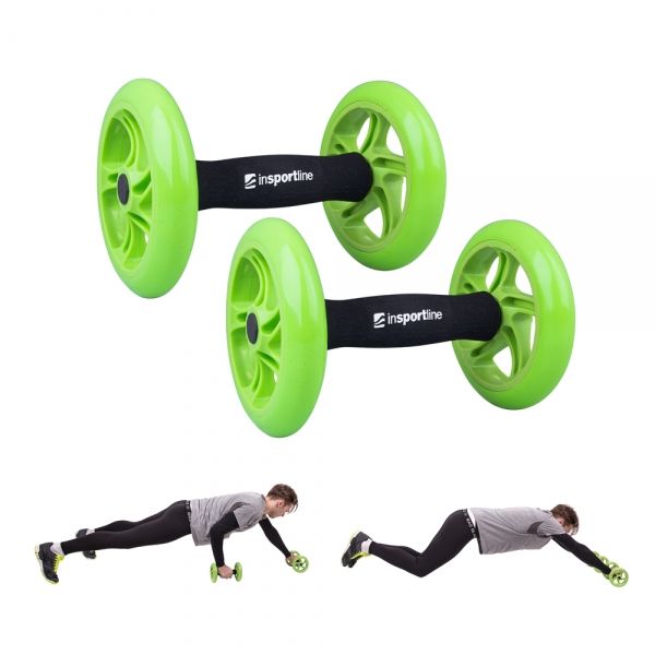 Roti abdomen inSPORTline Ab Roller Double 13474 (3430)