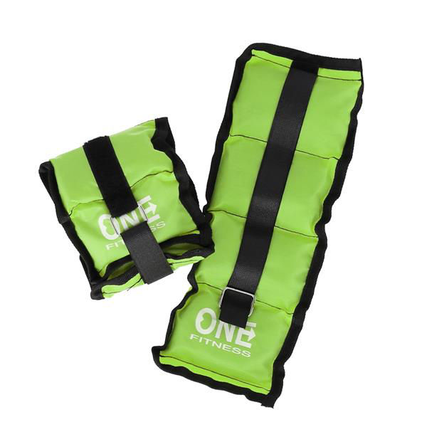 Greutati (2 buc. х 1.5 kg) Abisal One Fitness WW02 17-47-383 green (7427)