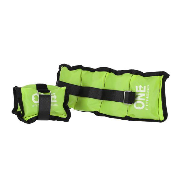 Greutati (2 buc. х 1.5 kg) Abisal One Fitness WW02 17-47-383 green (7427)