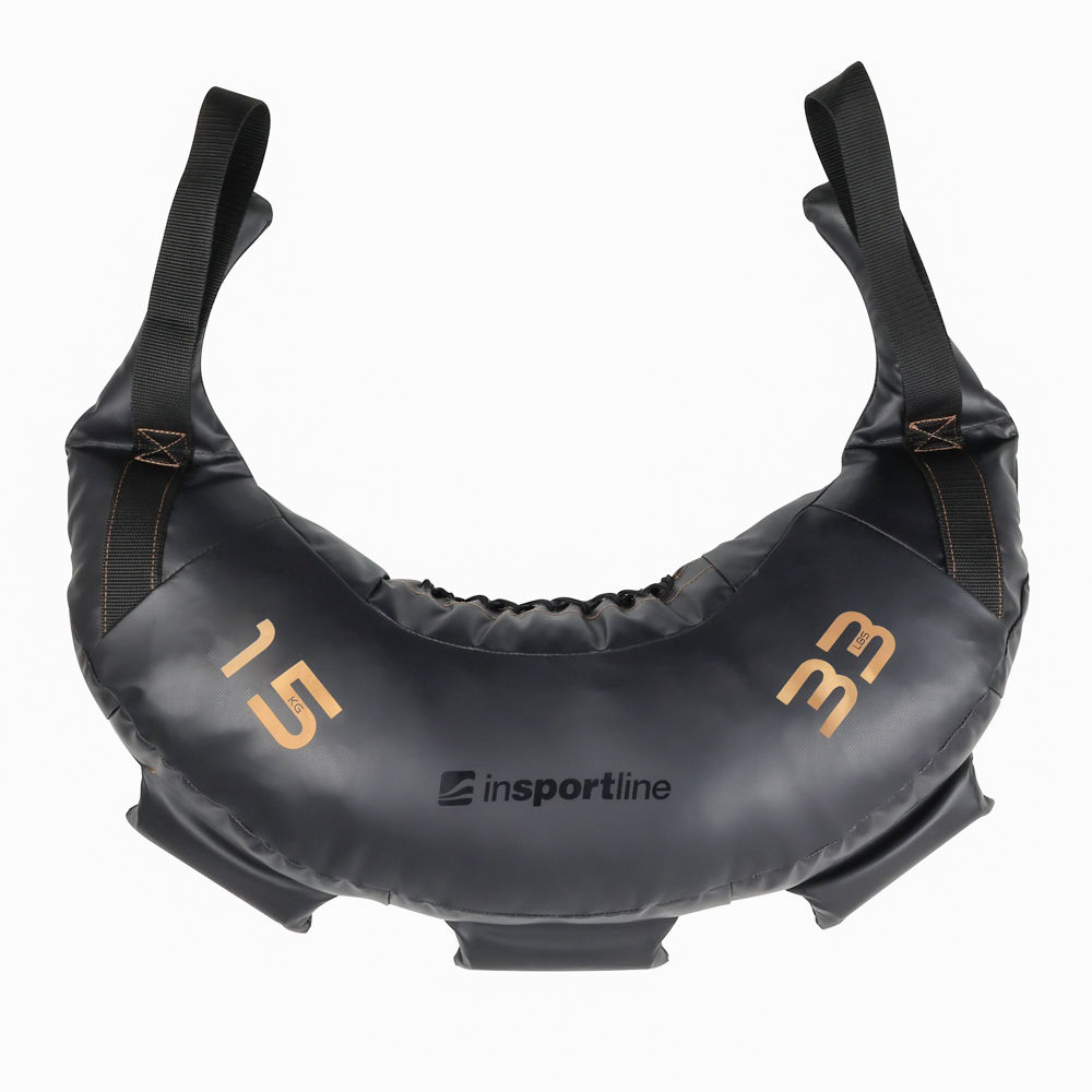 Sac bulgaresc pt antrenament 15 kg PVC inSPORTline Delyan 26543 (11314)