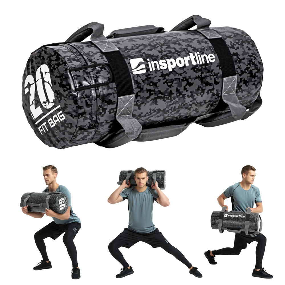 Sac pt crossfit 20 kg inSPORTline Fitbag Camu 17894 (1119)