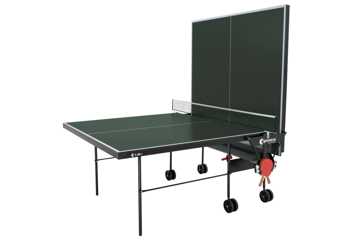 Masa de tenis cu profil din metal Sponeta S1-26i green Indoor (3109)