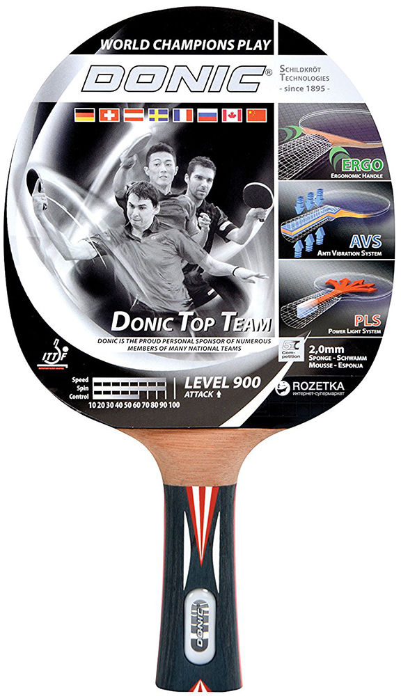 Paleta tenis de masa 2 mm Donic Top Team 900 / 754199 (3199)