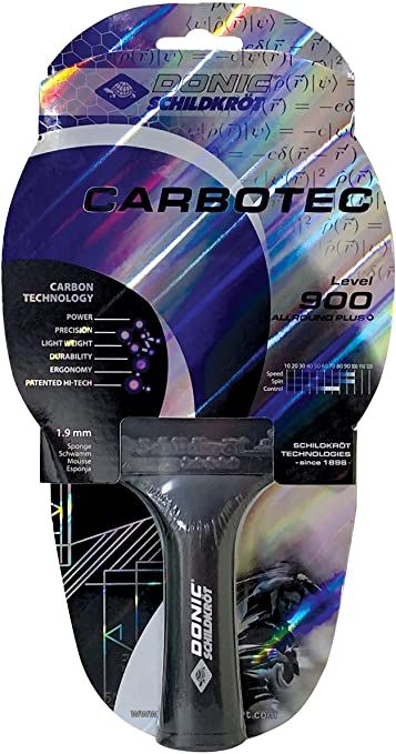 Paleta tenis de masa Donic CarboTec 900 / 758219, 1.9 mm (3188)