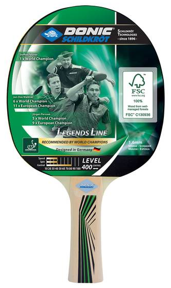 Paleta tenis de masa Donic Legends 400 / 705241, 1.6 mm (3196)