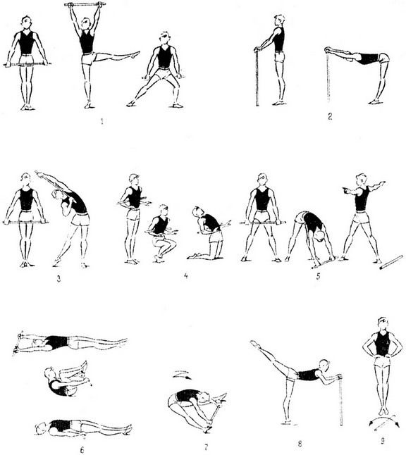 Baston gimnastic 1.2 m FI-2025-1.2 (1602)
