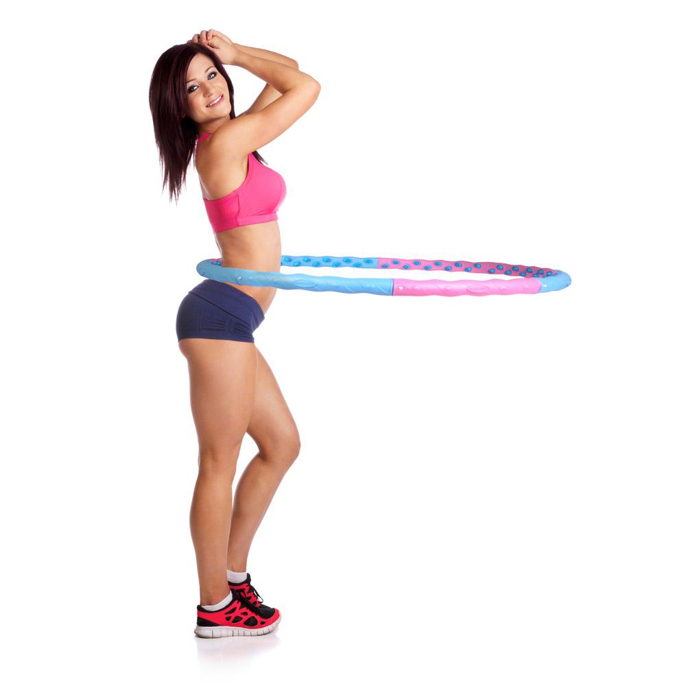 Cerc hoola hoop d=110 cm, 1.45 kg inSPORTline Magnetic 6858 (2984)