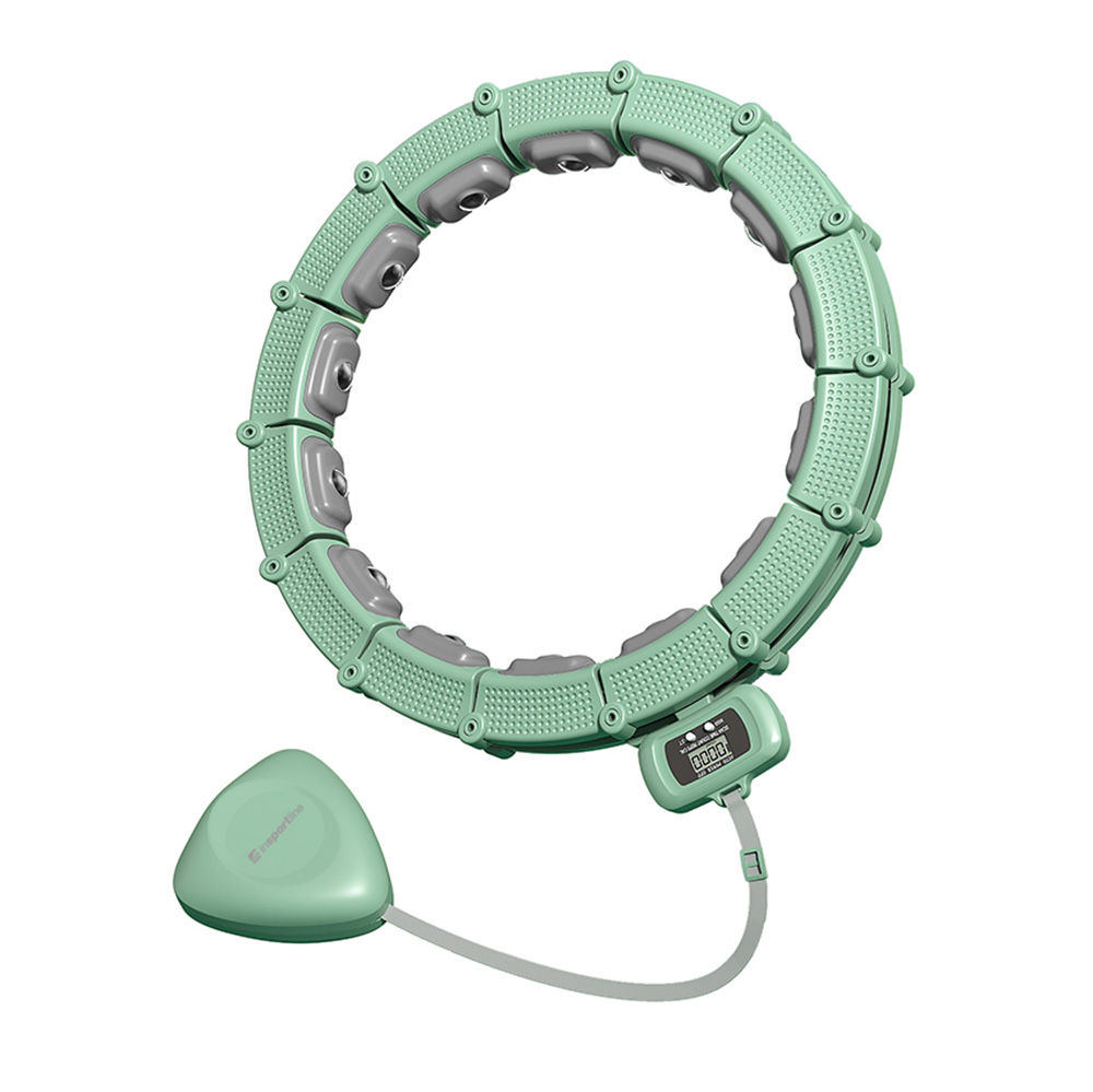 Cerc hoola hoop cu greutate (500 gr.) si contor 69-135 cm inSPORTline 26289 (11041)