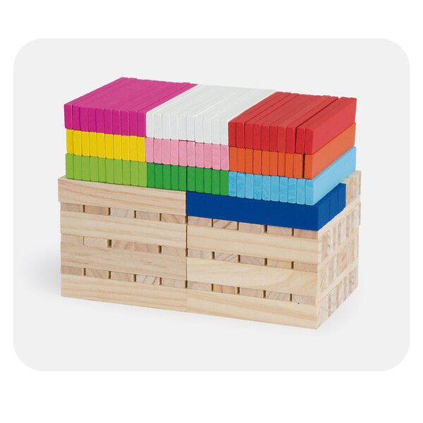 Architecture din lemn "Block Set" (250 buc.) 50956 3+ (8002)
