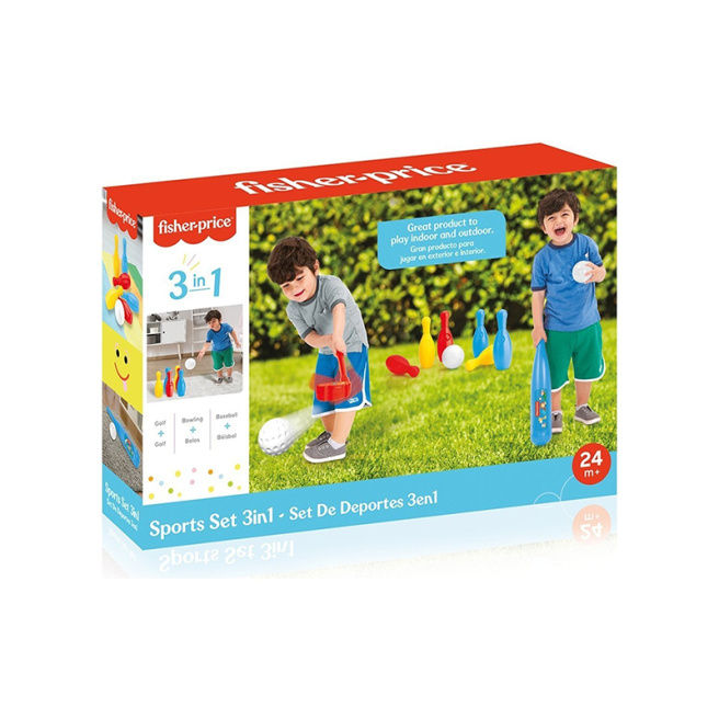 Bowling + baseball 3-in-1 Fisher Price 57117 (6230)