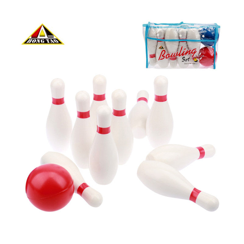 Bowling moale (10 bile + 2 mingi) h=19 cm 200357327 (8873)