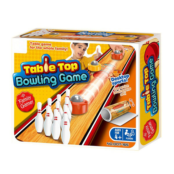 Bowling set 4+ (10 pini + 6 bile + mat) 007-155 (7258)