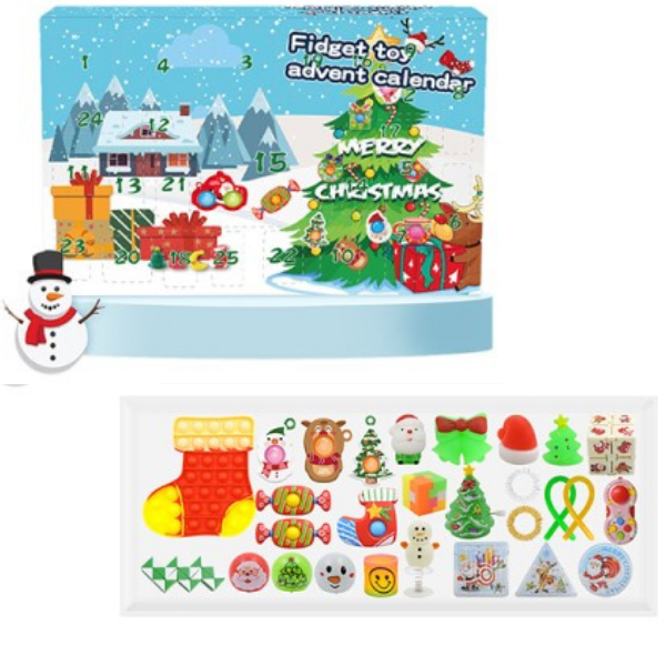 Calendar advent cu jucarii 18014 (10187)